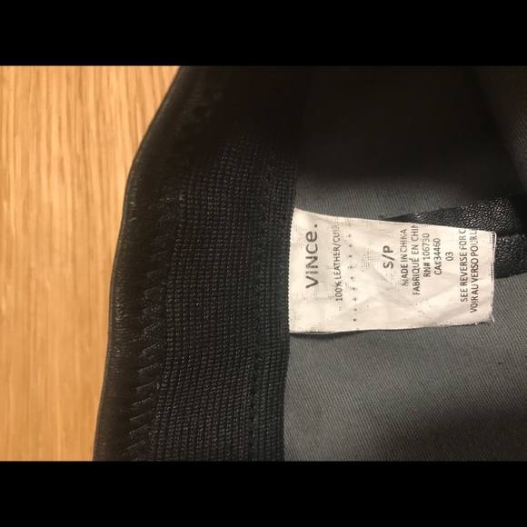 Vince leather leggings - Picture 4 of 5